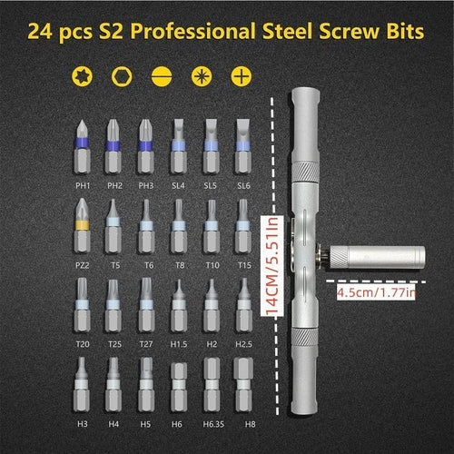 🔥🔥24-in-1 DlY screwdriver set